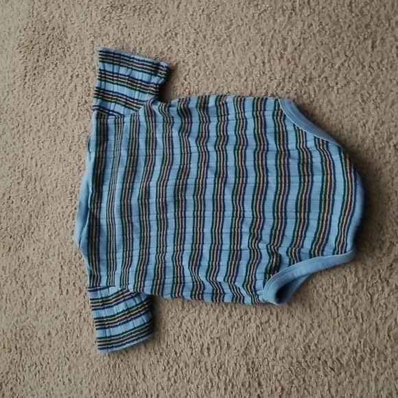 TKS Basics Boy's Stripe Onesie - Picture 5 of 5